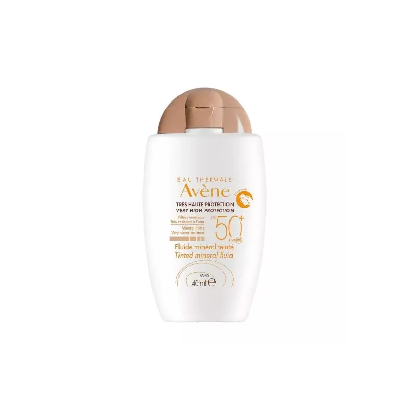 Avene Fluido Mineral Spf 50+ Color 1 Envase 40 Ml