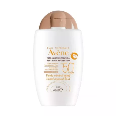 Avene Fluido Mineral Spf 50+ Color 1 Envase 40 Ml