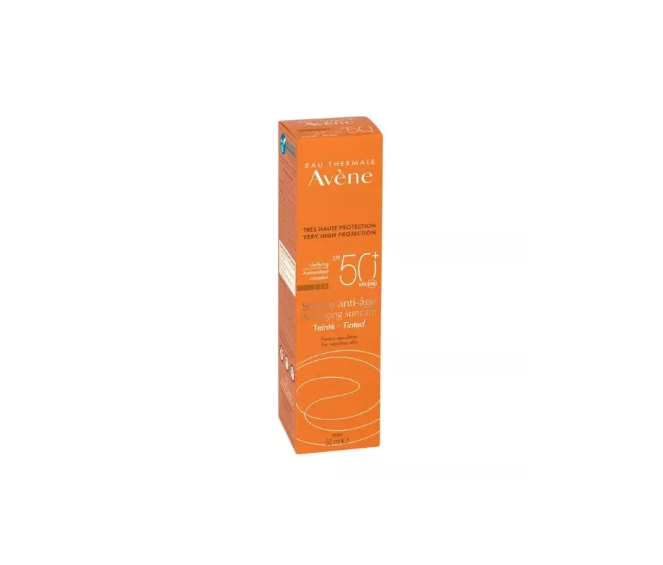 Avene Solar Antiedad Spf 50+ Color 1 Envase 50 Ml