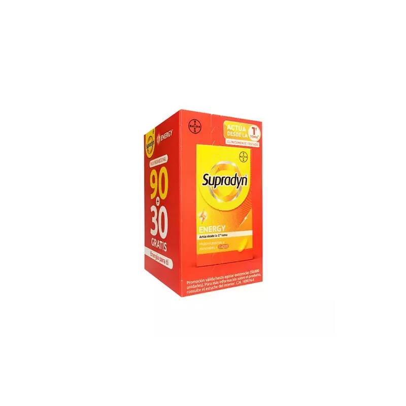 Supradyn Energy 90+30 Cápsulas de Regalo | Tufarma.online