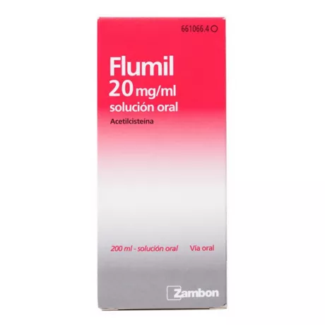 FLUIMUCIL PEDIATRICO 20 MG/ML SOLUCION ORAL 1 FRASCO 200 ML