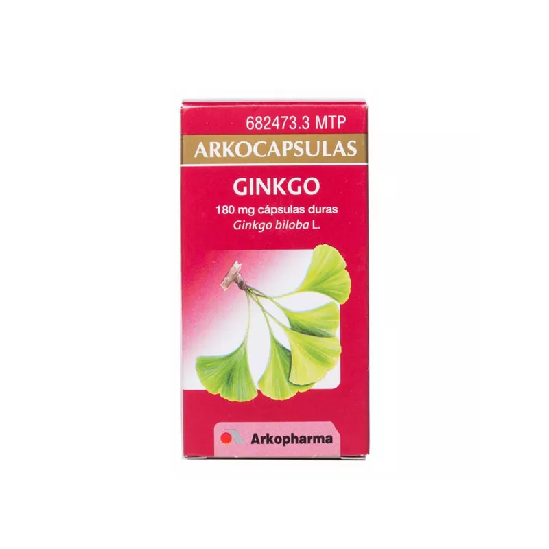 GINKGO ARKOPHARMA 180 MG 50 CAPSULAS