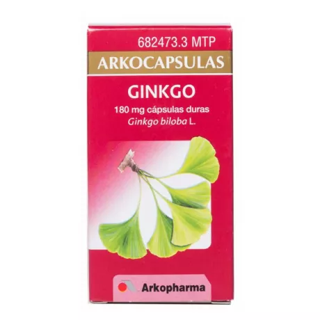 GINKGO ARKOPHARMA 180 MG 50 CAPSULAS