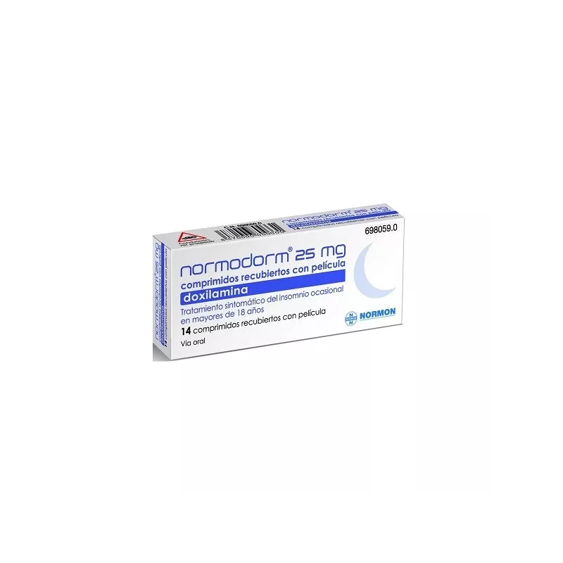 NORMODORM 25 MG 14 COMPRIMIDOS RECUBIERTOS