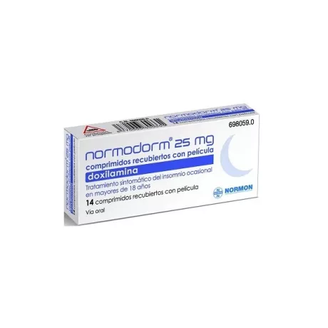 NORMODORM 25 MG 14 COMPRIMIDOS RECUBIERTOS