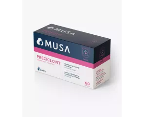 MUSA PRECICLOVIT  60 CAPSULAS