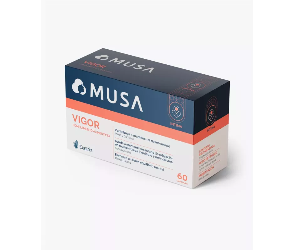 Musa Vigor 60 Cápsulas | Farmacia24hbenimaclet.com
