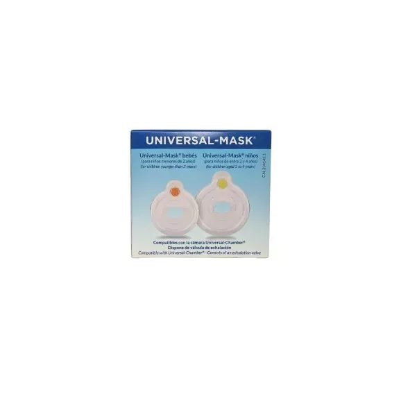 Mascarilla Universal Mask 2 Unidades Bebes + Niños