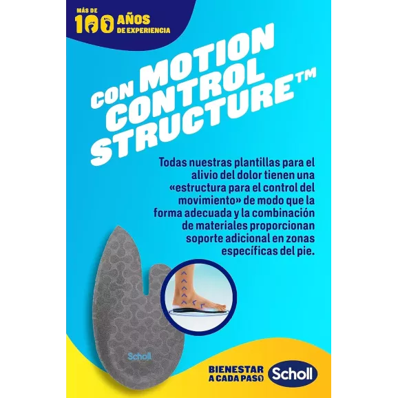 Plantillas Tobillo Y Talón Scholl In-Balance Talla S 1 Par
