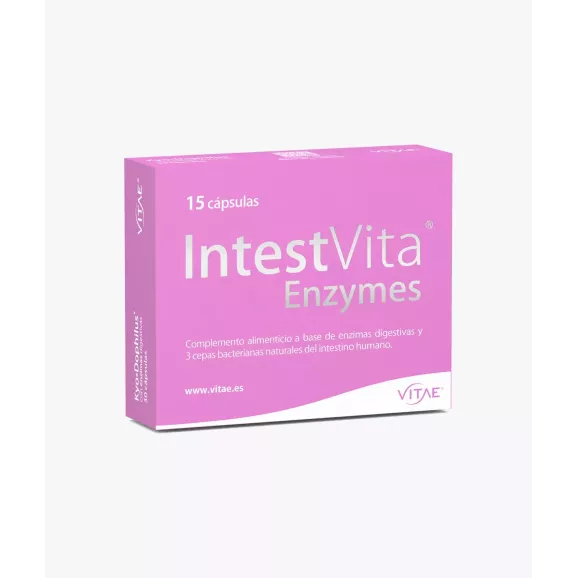 Intestvita Enzymes 15 Cápsulas Intestvita Enzymes 15 Cápsulas
