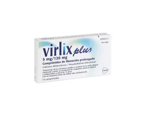 VIRLIX PLUS 5 MG/120 MG 14 COMPRIMIDOS LIBERACION PROLONGADA