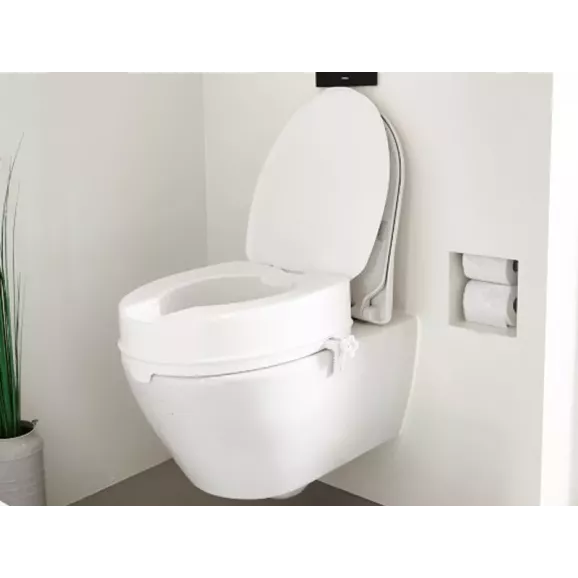 Asiento Elevador Wc 15Cm Con Tapa Ad5090Alux