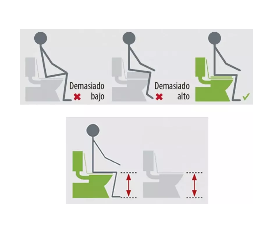 Asiento Elevador Wc 15Cm Con Tapa Ad5090Alux