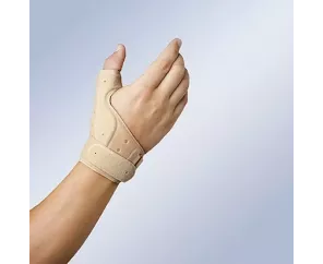 Muñequera Ferula C/Pulgar Corta Beige M670 T:1 Manutec-Fix Rizart Orliman
