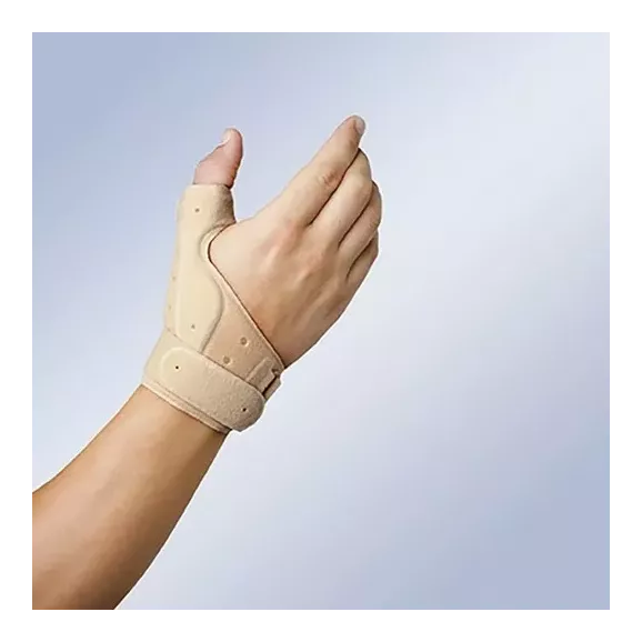 Muñequera Ferula C/Pulgar Corta Beige M670 T:1 Manutec-Fix Rizart Orliman