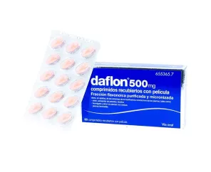 DAFLON 500 MG 30 COMPRIMIDOS RECUBIERTOS