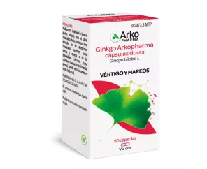 GINKGO ARKOPHARMA 180 MG 50 CAPSULAS