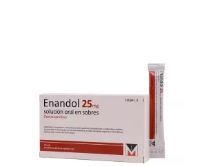 ENANDOL 25 MG 10 SOBRES SOLUCION ORAL 10 ML