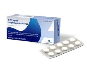 SECREPAT 50 COMPRIMIDOS MASTICABLES (SABOR ANIS)