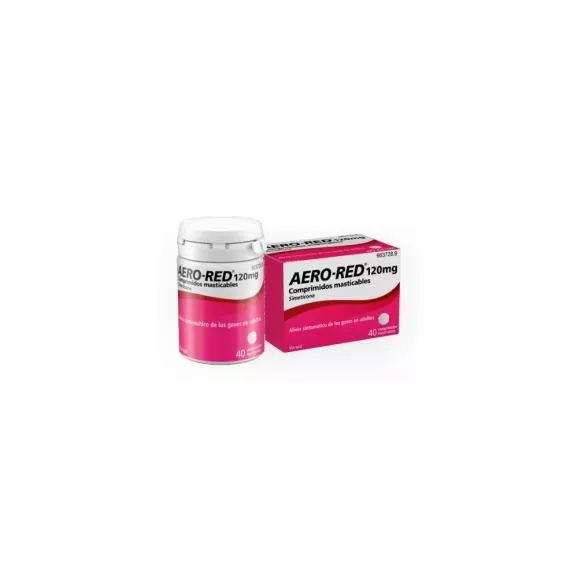 Aero Red 120 Mg 40 Comprimidos Masticables Aero Red 120 Mg 40 Comprimidos Masticables