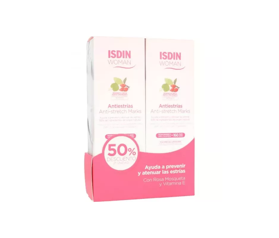 ISDIN Woman Antiestrías 250ml x 2 | Farmacia24hbenimaclet.com