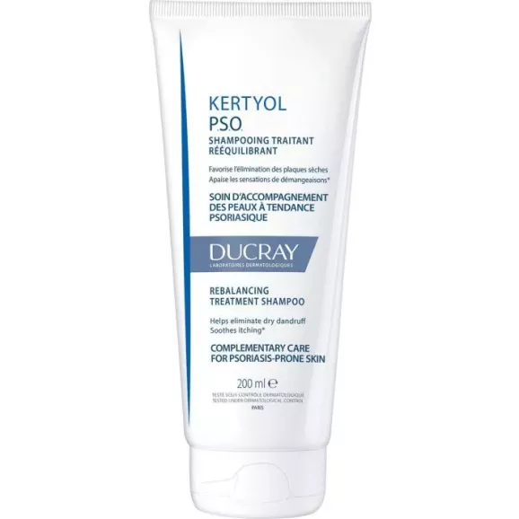 KERTYOL PSO CHAMPU TRATANTE REEQUILIBRANTE DUCRAY 1 ENVASE 200 ML