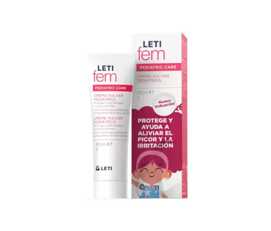 LETIFEM PAEDIATRIC CREMA VULVAR  1 ENVASE 30 ML
