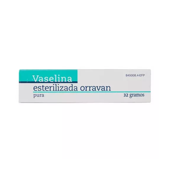 VASELINA ESTERILIZADA PURA ORRAVAN POMADA 1 TUBO 32 G