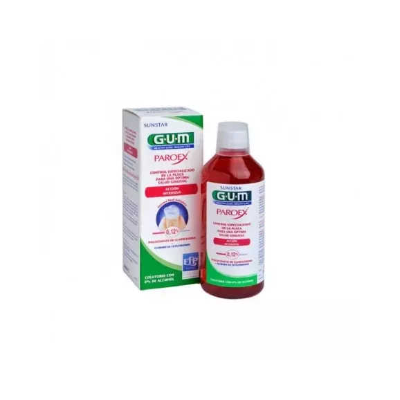 GUM PAROEX TRATAMIENTO COLUTORIO  1 ENVASE 500 ML