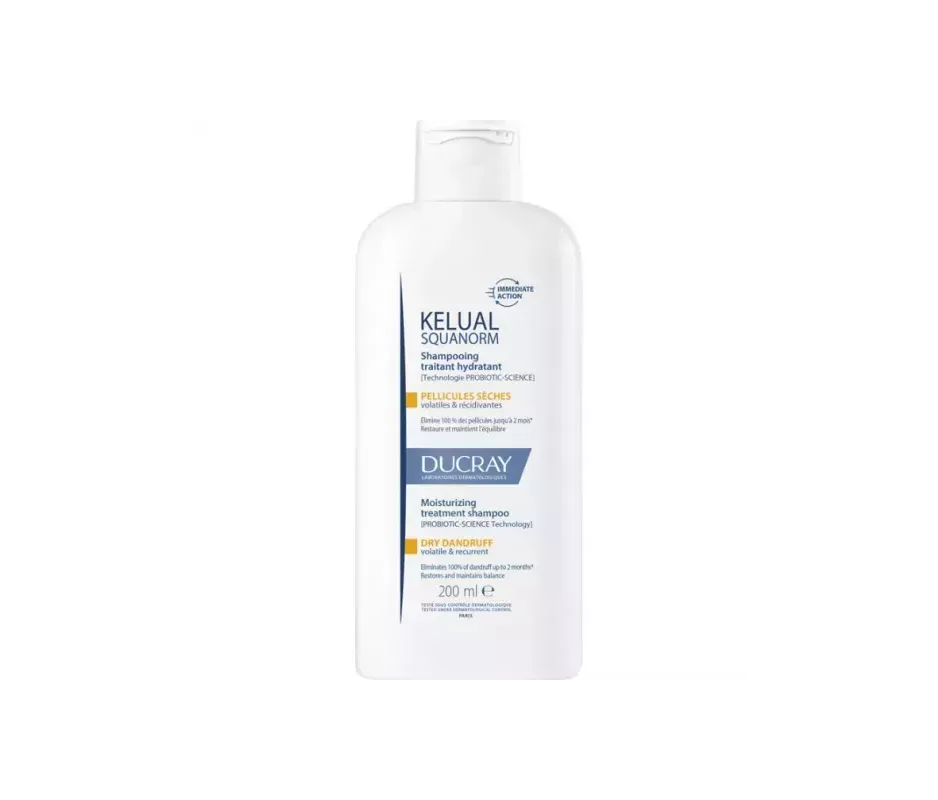 SQUANORM CHAMPU TRATANTE CASPA SECA DUCRAY 1 ENVASE 200 ML