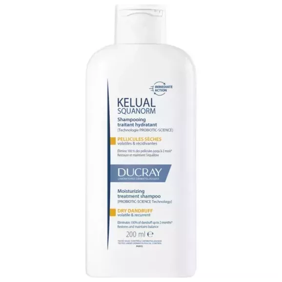 SQUANORM CHAMPU TRATANTE CASPA SECA DUCRAY 1 ENVASE 200 ML
