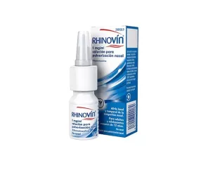RHINOVIN 1 MG/ML SOLUCION PARA PULVERIZACION NASAL 1 FRASCO 10 ML