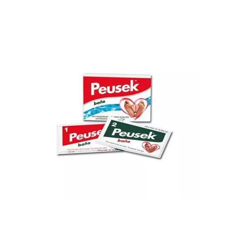 Peusek Baño Antitranspirante Pies 1 Envase 20 G