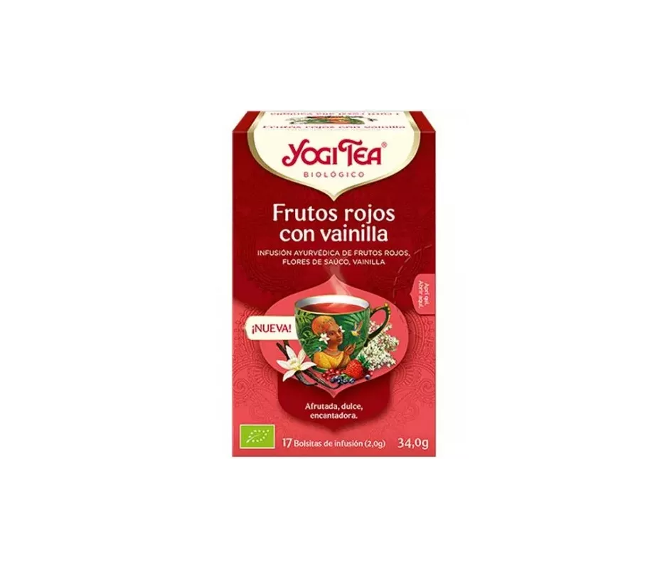 FRUTOS ROJOS 17 BOLSITAS 34G YOGI TEA