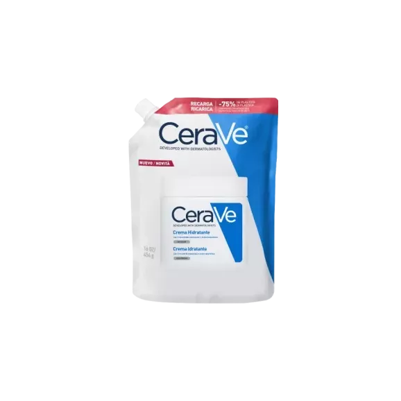 CERAVE CREMA HIDRATANTE  1 ENVASE 454 ML RECARGA