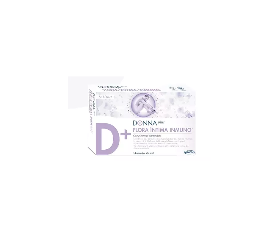 DONNA PLUS FLORA INTIMA INMUNO 14 CAPSULAS ORDESA