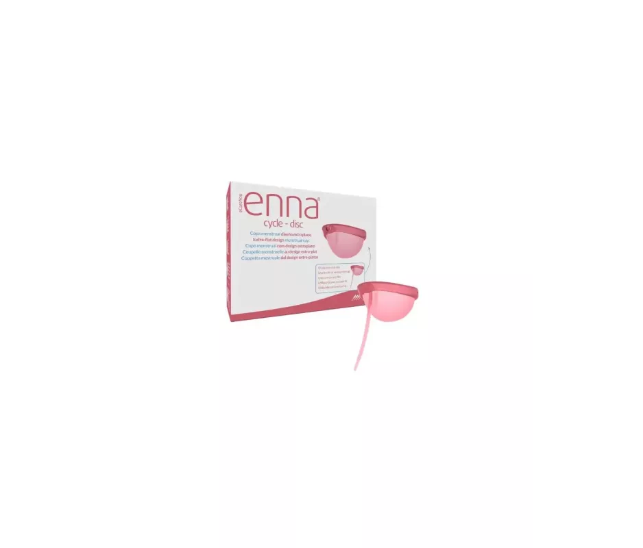 COPA MENSTRUAL ENNA CYCLE 1 UNIDAD DISEÑO EXTRAPLANO TALLA UNICA