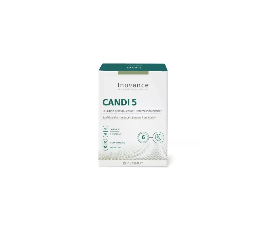 INOVANCE CANDI 5  30 CAPSULAS + 30 COMPRIMIDOS