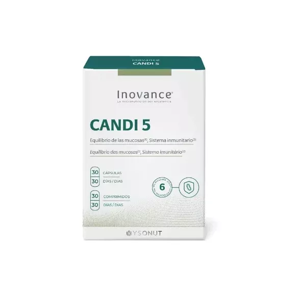 INOVANCE CANDI 5  30 CAPSULAS + 30 COMPRIMIDOS