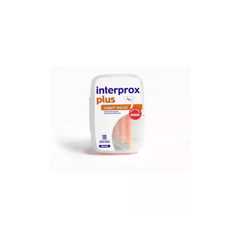 Cepillo Espacio Interproximal Interprox Plus Super Micro Envase Ahorro 10 U