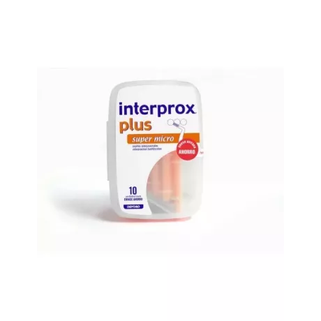 Cepillo Espacio Interproximal Interprox Plus Super Micro Envase Ahorro 10 U