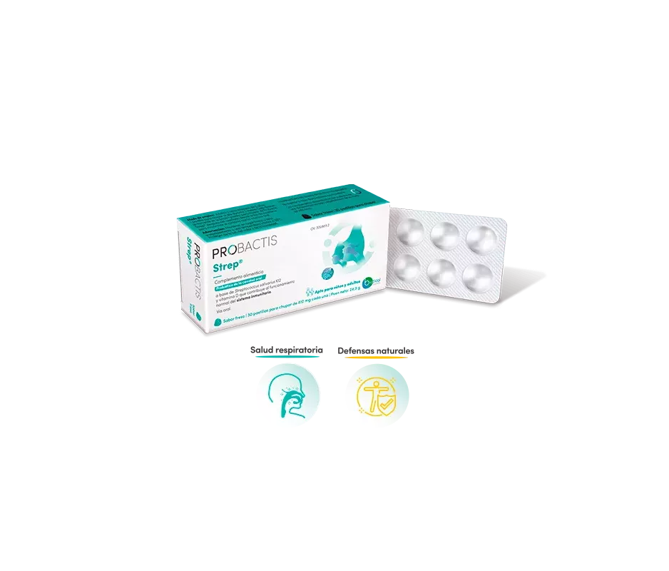 PROBACTIS STREP  30 PASTILLAS PARA CHUPAR