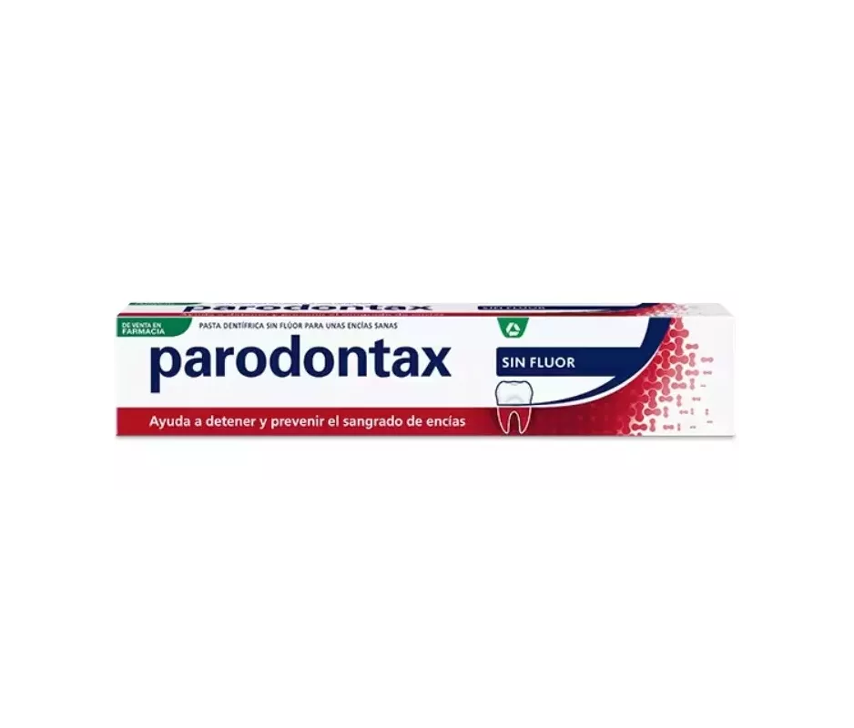 PARODONTAX SIN FLUOR PASTA DENTAL  1 ENVASE 75 ML