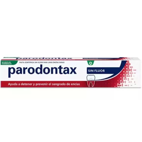 PARODONTAX SIN FLUOR PASTA DENTAL  1 ENVASE 75 ML