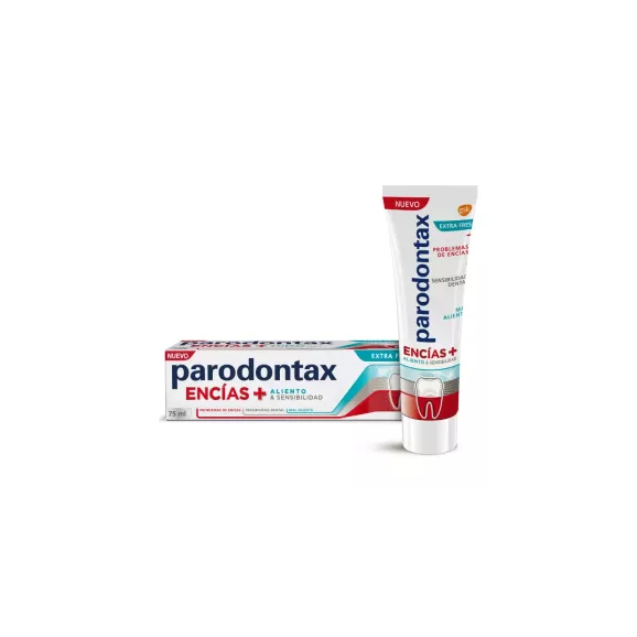 PARODONTAX ENCIAS + ALIENTO & SENSIBILIDAD  EXTRA FRESH  1 TUBO 75 ML