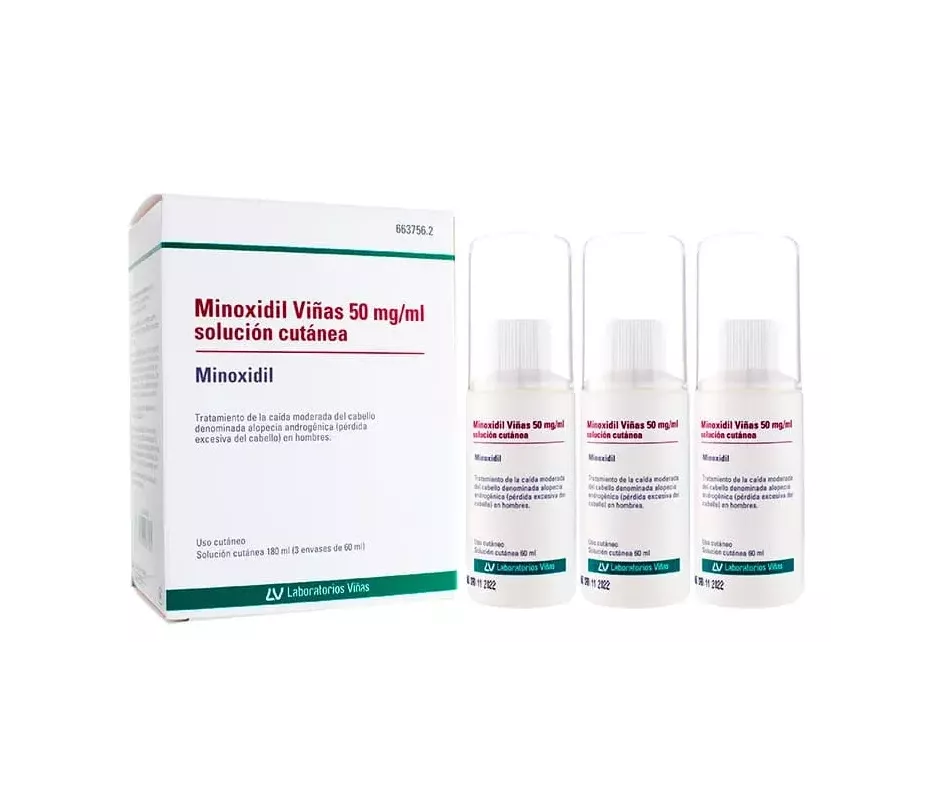 Minoxidil Viñas de 50 mg - Comprar Online | Farmacia24hbenimaclet.com