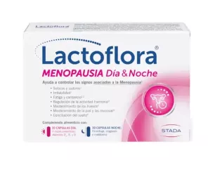 LACTOFLORA MENOPAUSIA DIA 6 NOCHE 30 CAPSULAS