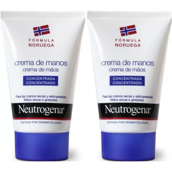 NEUTROGENA CREMA DE MANOS CONCENTRADA  2 ENVASES 50 ML