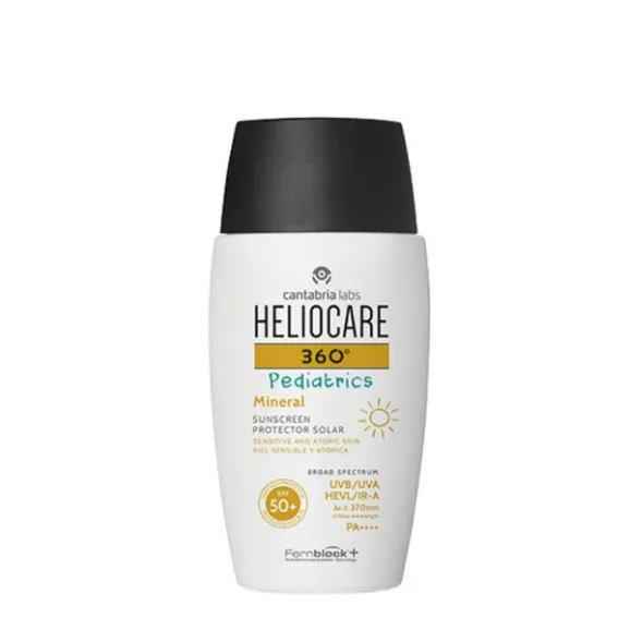 HELIOCARE 360º SPF 50+ PEDIATRICS MINERAL PROTECTOR SOLAR PIEL SENSIBLE Y ATOPICA 1 ENVASE 50 ML