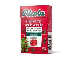 RICOLA CARAMELOS SIN AZUCAR  1 ENVASE 50 G SABOR ARANDANO